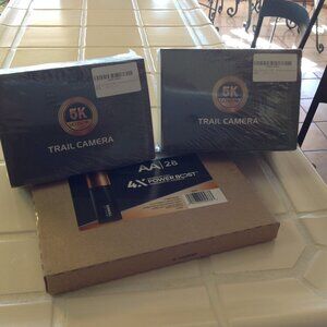 Camera, Trail/Security two-4-one price NEW Batteries included